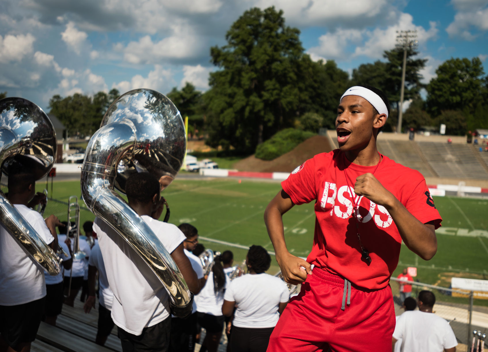 Winston-Salem State Drum Majors